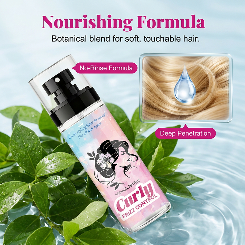 Curly Hair Moisturizing and Anti-Dryness Spray