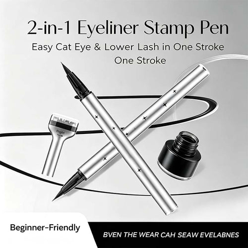 Reusable Lower Eyelash Stamps Kit