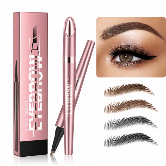 Buy 1 Get 1 Free/ Elunovie-Waterproof Micro-Fork Eyebrow Pencil