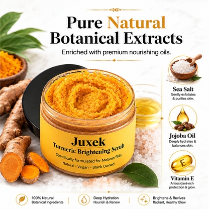 ✨ Turmeric Exfoliating Body Scrub for a Golden Glow 💛