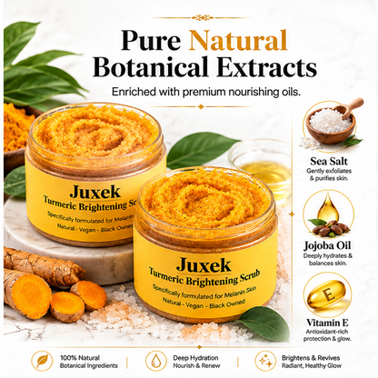 ✨ Turmeric Exfoliating Body Scrub for a Golden Glow 💛