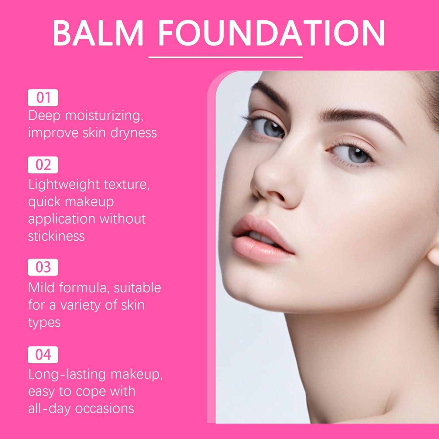 🎁 Buy One, Get One Free | Elunovie Beauty Peptide Bounce Balm Foundation ✨