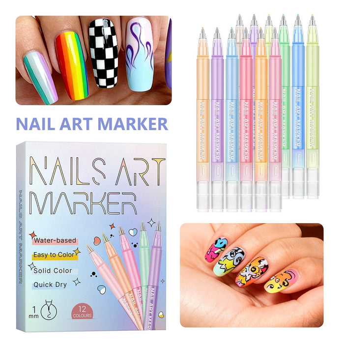 Graffiti nail art