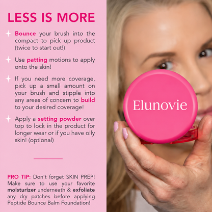 🎁 Buy One, Get One Free | Elunovie Beauty Peptide Bounce Balm Foundation ✨