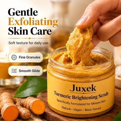 ✨ Turmeric Exfoliating Body Scrub for a Golden Glow 💛