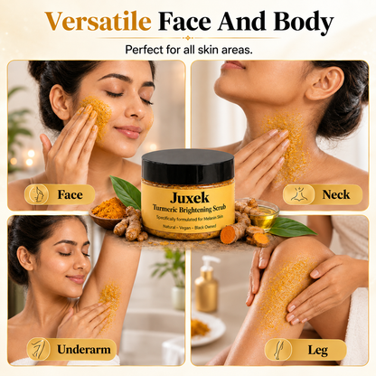 ✨ Turmeric Exfoliating Body Scrub for a Golden Glow 💛