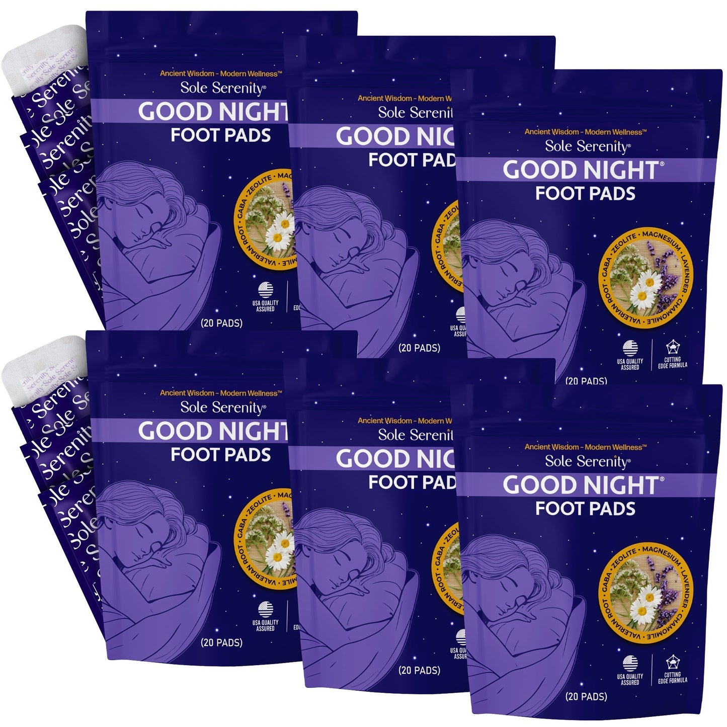 Good Night Sleep Detox Foot Pads