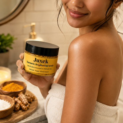 ✨ Turmeric Exfoliating Body Scrub for a Golden Glow 💛
