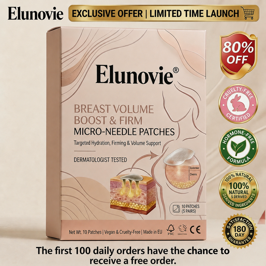 🔥Limited-time 60% sale--Elunovie Targeted Breast Enhancement Advanced Nano-Microneedle Patches