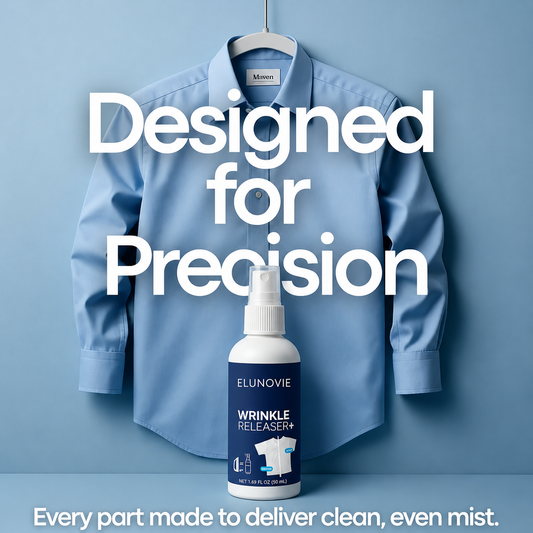 👔✨ Elunovie wrinkle release – no iron, travel-ready, static-free & fresh.