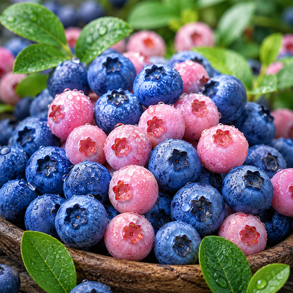 🔥50K+ SOLD!💟Pink Blueberry Seeds -😋A Uniquely Delightful Taste(2 PCS-1000 seeds)