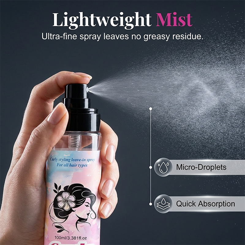 Curly Hair Moisturizing and Anti-Dryness Spray
